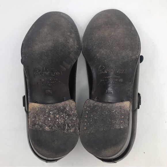 Paul Evans The Pointier Italian Leather Handcrafted Double Monk Strap Shoes - Picture 14 of 16